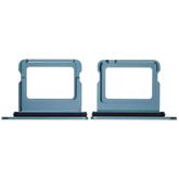 Single Sim Card Tray Compatible For iPhone 16 / 16 Plus (Teal)