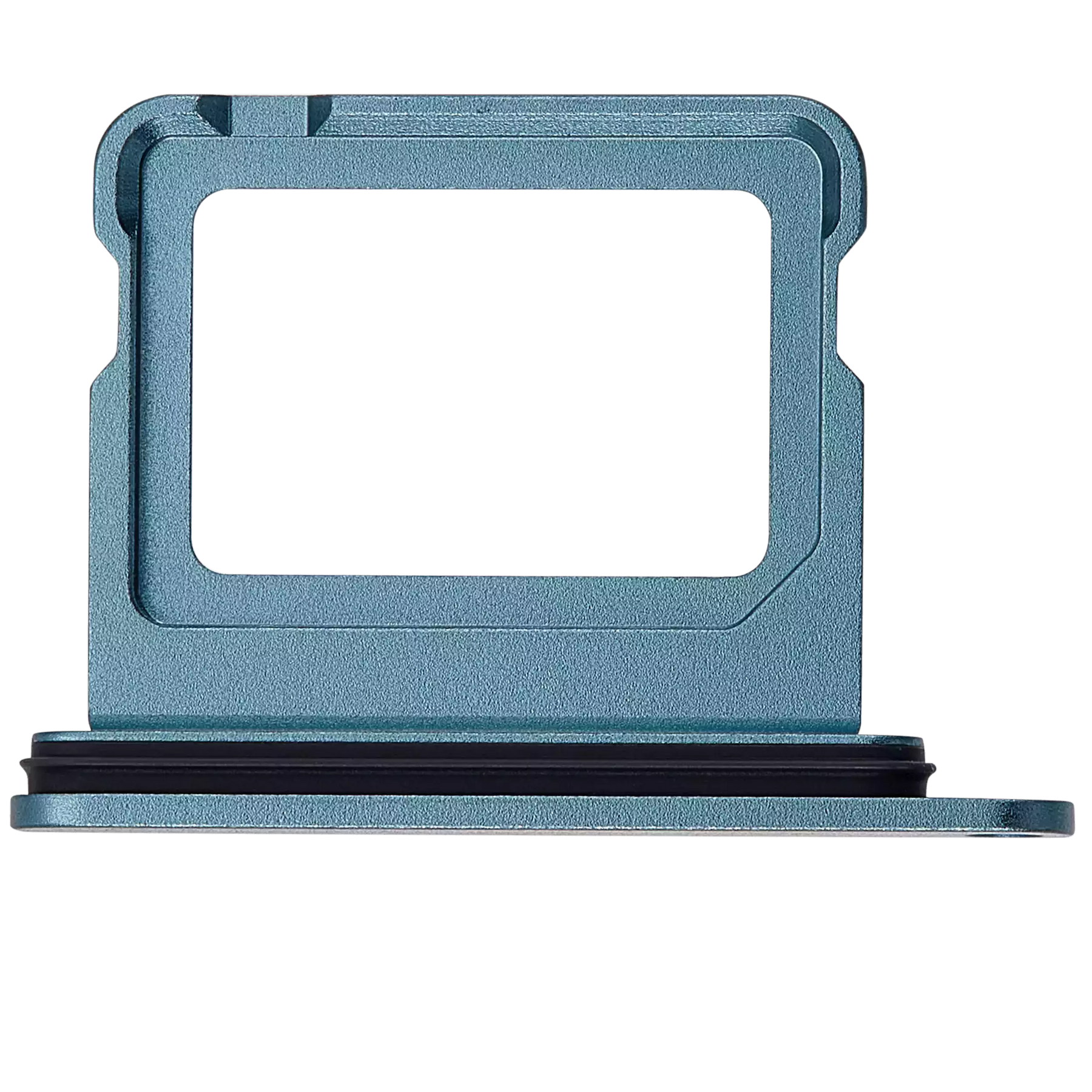 Single Sim Card Tray Compatible For iPhone 16 / 16 Plus (Teal)