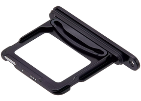 Dual Sim Card Tray Compatible For iPhone 16 / 16 Plus (Black)