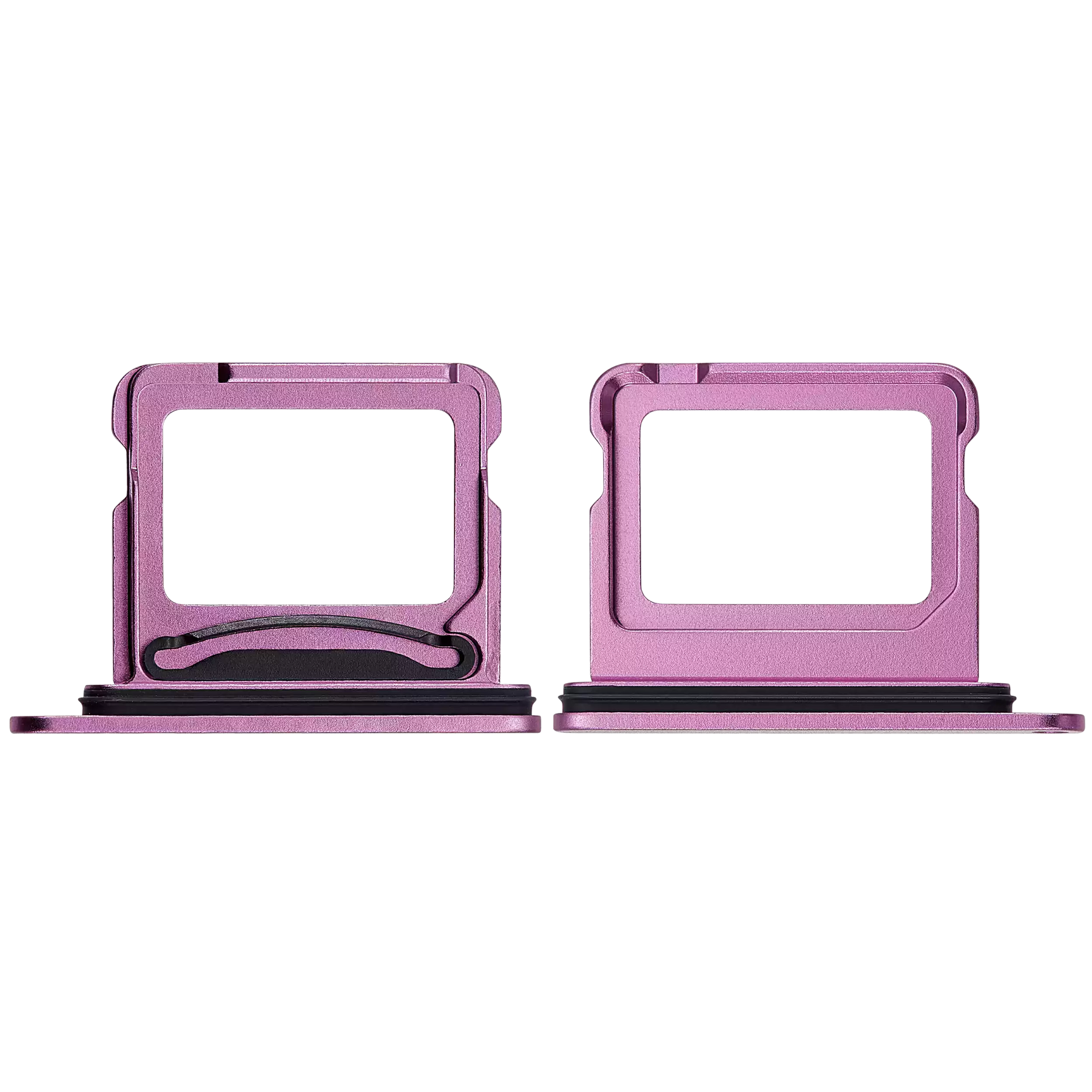 Dual Sim Card Tray Compatible For iPhone 16 / 16 Plus (Pink)