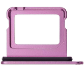 Dual Sim Card Tray Compatible For iPhone 16 / 16 Plus (Pink)