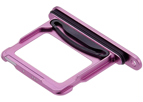 Dual Sim Card Tray Compatible For iPhone 16 / 16 Plus (Pink)