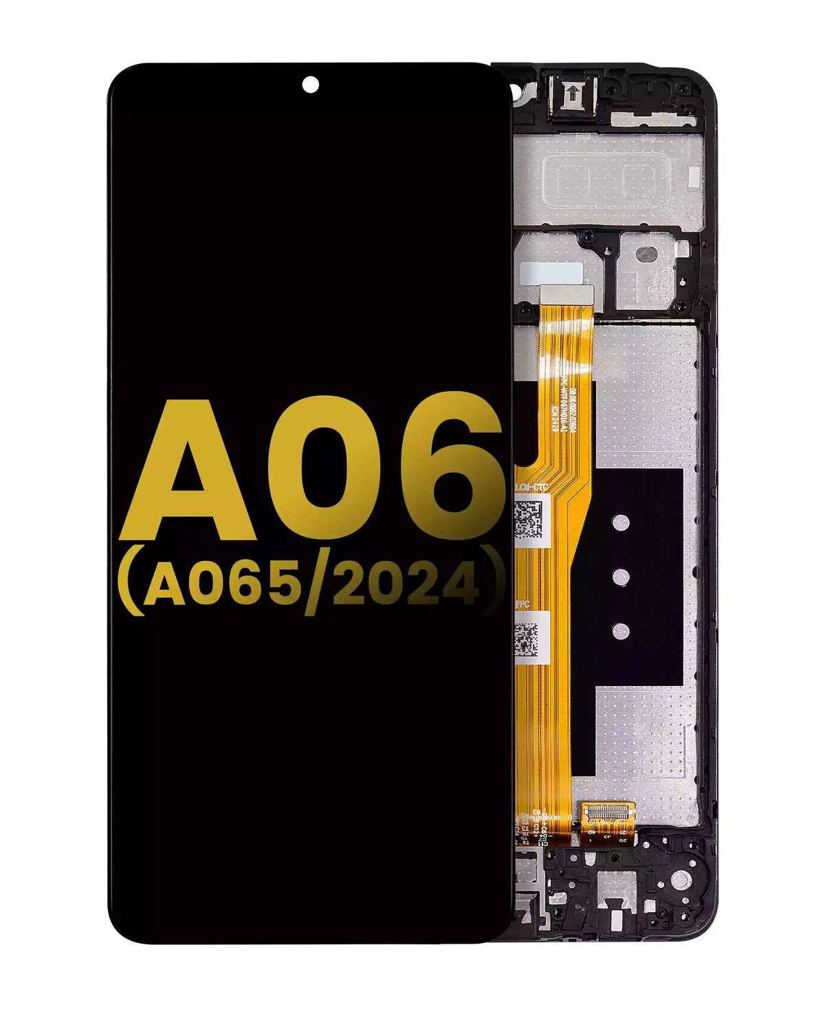 LCD Assembly With Frame Compatible For Samsung Galaxy A06 (A065 / 2024) (Refurbished) (All Colors)