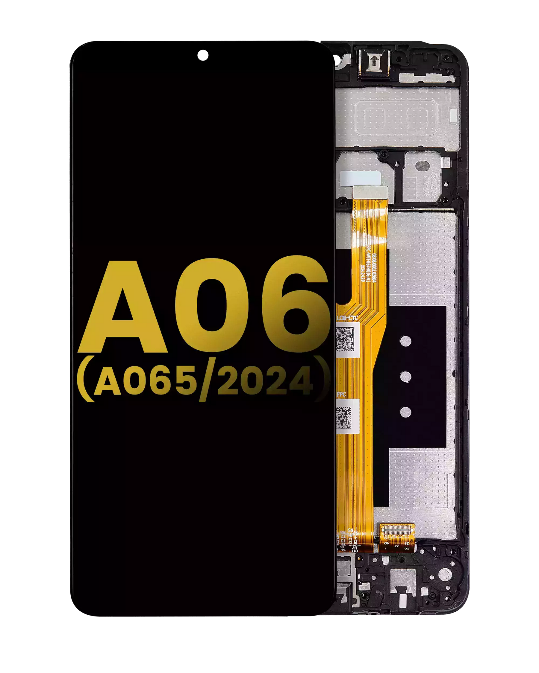 LCD Assembly With Frame Compatible For Samsung Galaxy A06 (A065 / 2024) (Refurbished) (All Colors)