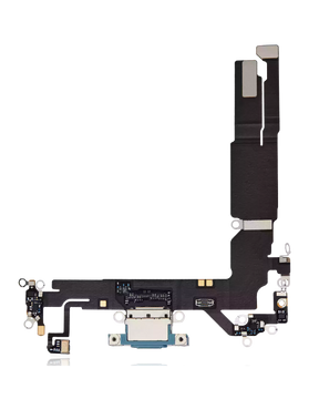Charging Port Flex Cable Compatible For iPhone 16 (Premium) (Teal)