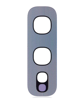 Back Camera Lens  Replacement (Glass Only) With Adhesive Compatible For Samsung Galaxy S10E (Silver)
