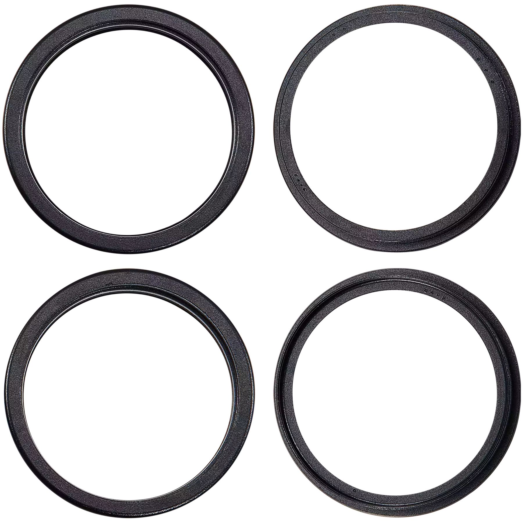 Back Camera Bezel Ring Only Compatible For iPhone 16 / 16 Plus (Black) (2 Piece Set)