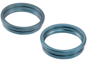 Back Camera Bezel Ring Only Compatible For iPhone 16 / 16 Plus (Teal) (2 Piece Set)