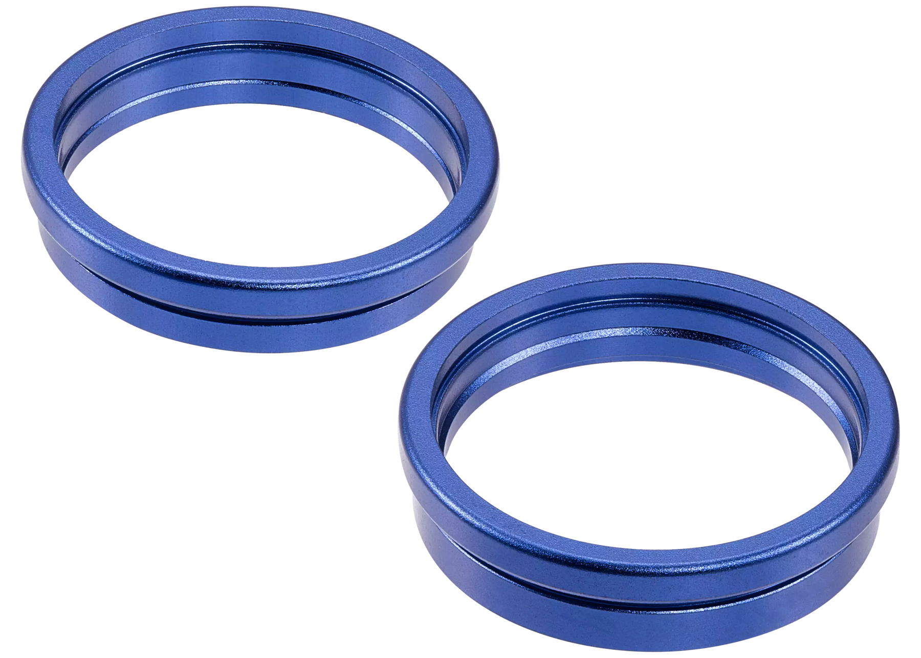 Back Camera Bezel Ring Only Compatible For iPhone 16 / 16 Plus (Ultramarine) (2 Piece Set)