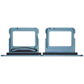 Dual Sim Card Tray Compatible For iPhone 16 / 16 Plus (Teal)