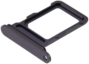 Single Sim Card Tray Compatible For iPhone 16 Pro / 16 Pro Max (Black Titanium)