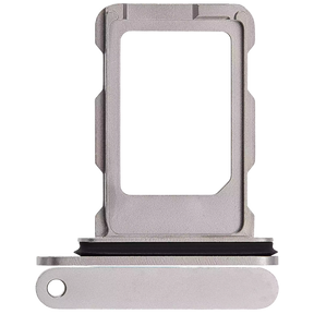 Single Sim Card Tray Compatible For iPhone 16 Pro / 16 Pro Max (Natural Titanium)