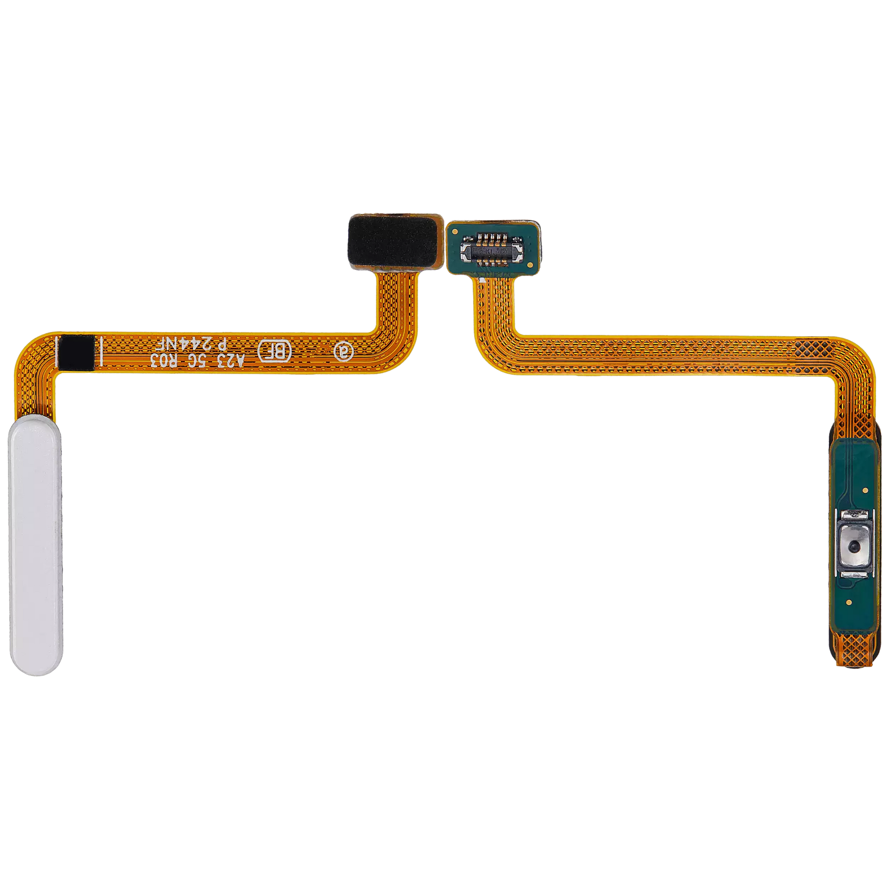Fingerprint Reader With Flex Cable Compatible For Samsung Galaxy A23 5G (A236 / 2022) (White)