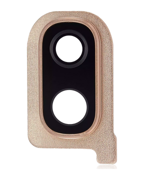 Back Camera Glass Lens And Cover Bezel Compatible For Samsung Galaxy A40 (A405 / 2019) (Coral)