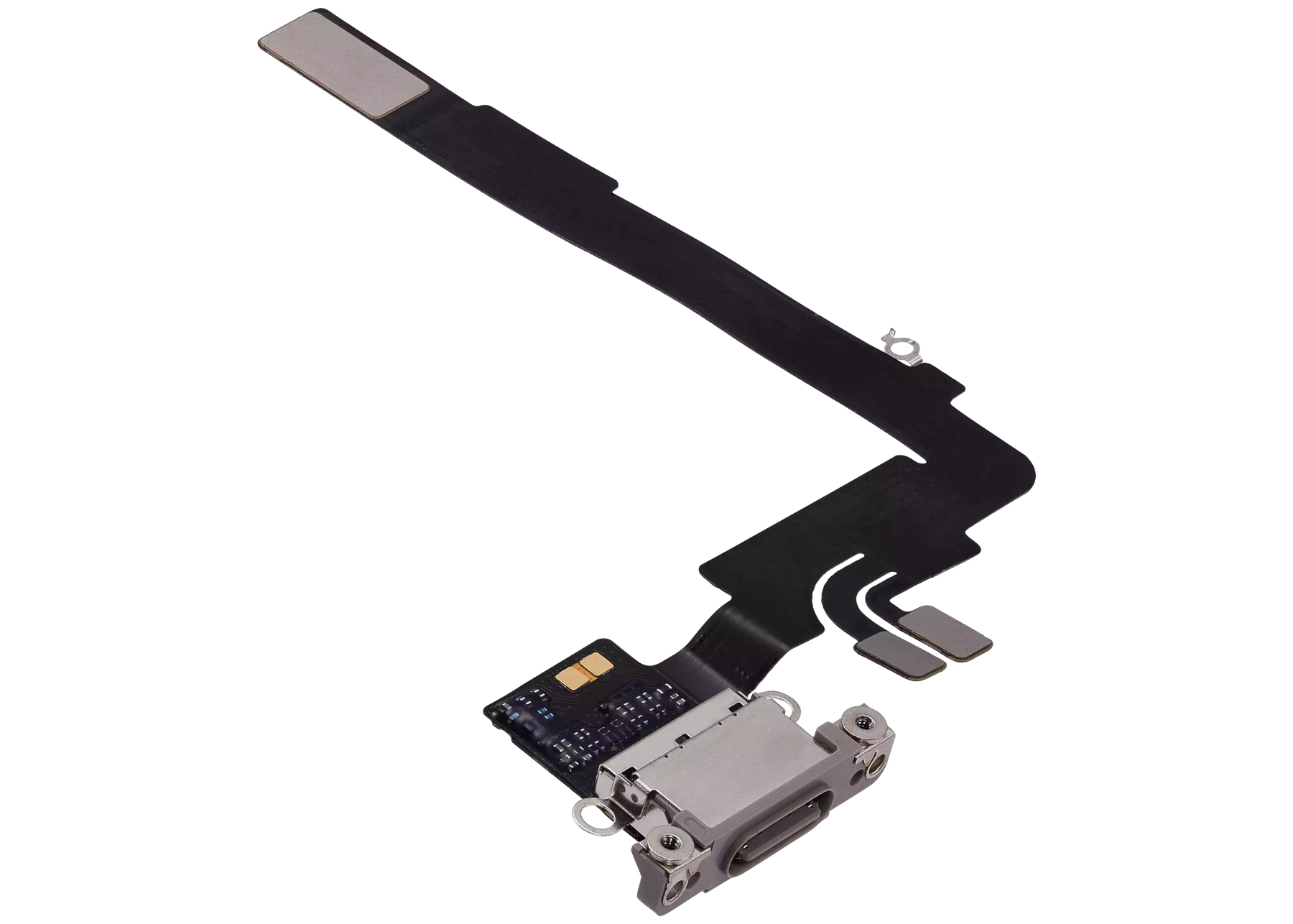 Charging Port Flex Cable Compatible For iPhone 16 Pro Max (Premium) (Natural Titanium)