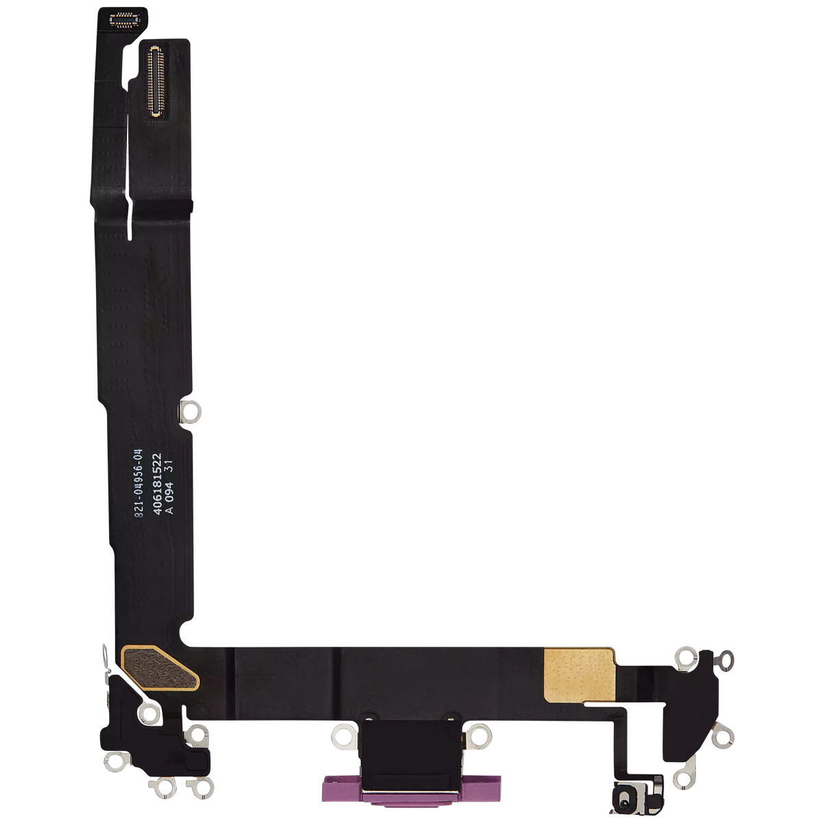 Charging Port Flex Cable Compatible For iPhone 16 Plus (Premium) (Pink)
