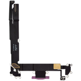 Charging Port Flex Cable Compatible For iPhone 16 Plus (Premium) (Pink)