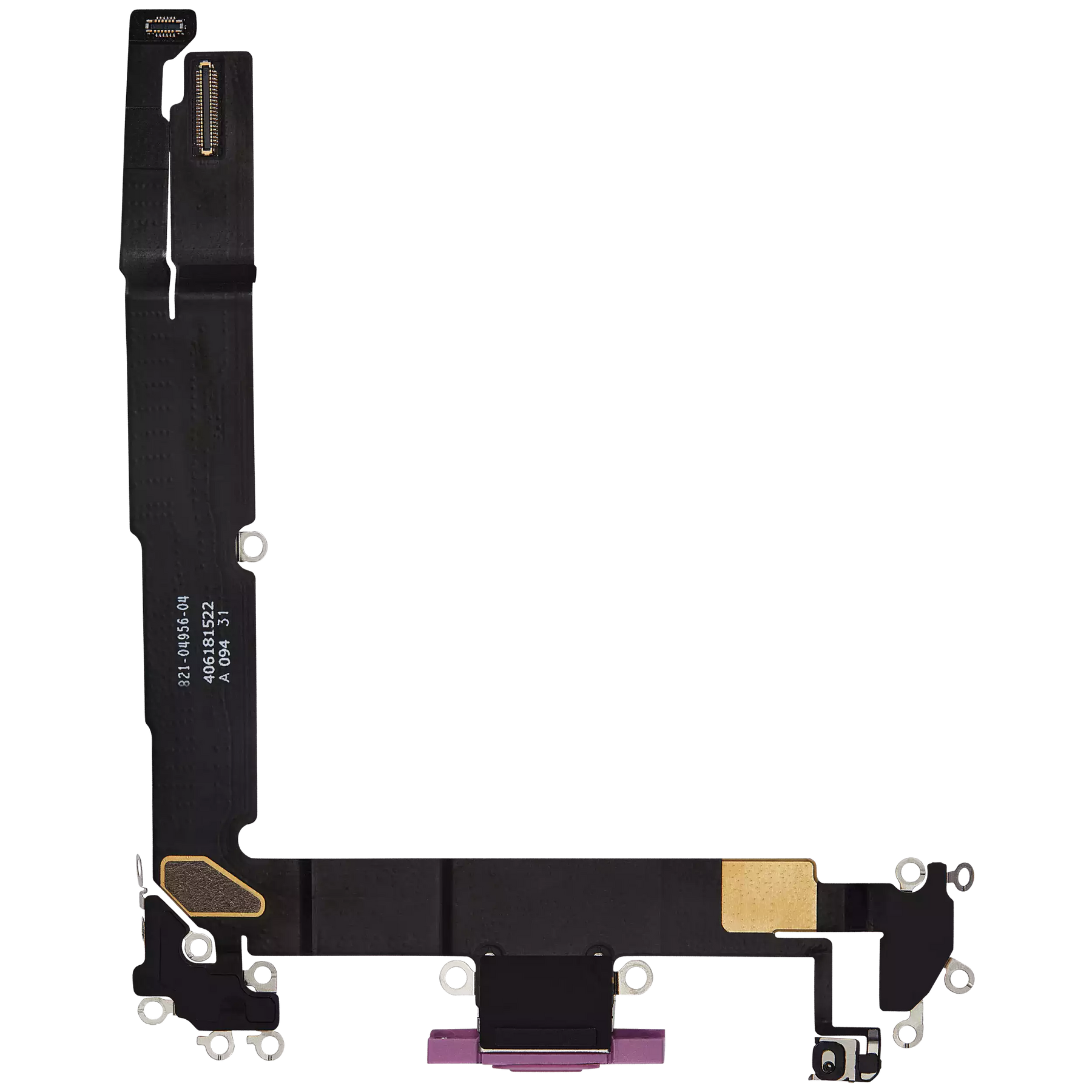Charging Port Flex Cable Compatible For iPhone 16 Plus (Premium) (Pink)