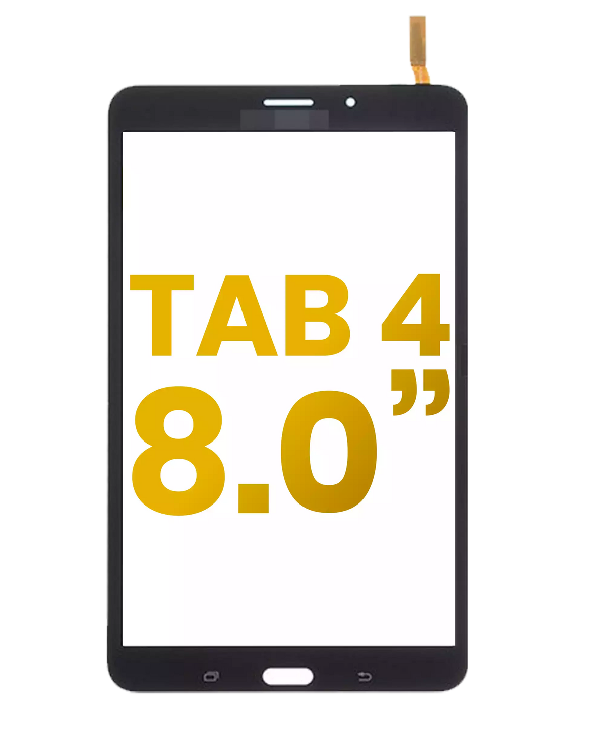 Digitizer Compatible For Samsung Galaxy Tab 4 8.0" (WiFi Version) (Black) (LCD Separation Required)