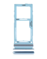 Dual Sim Card Tray Replacement Compatible For Samsung Galaxy A72 (A725 / 2021) (Awesome Blue)