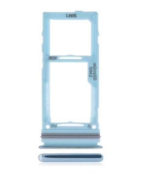 Dual Sim Card Tray Replacement Compatible For Samsung Galaxy A72 (A725 / 2021) (Awesome Blue)