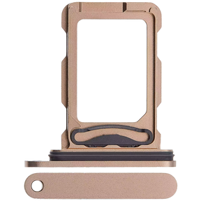 Dual Sim Card Tray Compatible For iPhone 16 Pro / 16 Pro Max (Desert Titanium)