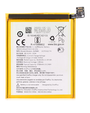 Replacement Battery Compatible For OnePlus 6T / 7 (BLP685)