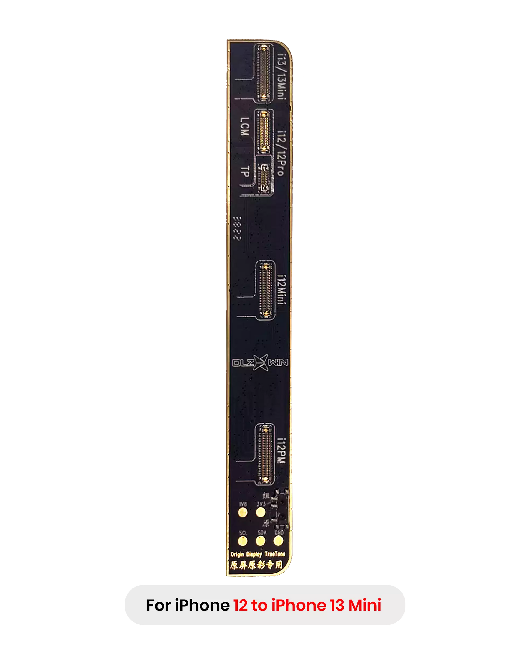 DLZ R100/R200 True Tone Restore Programmer Boards Set Compatible with iPhone 8 to iPhone 14 Series (Pack of 4)