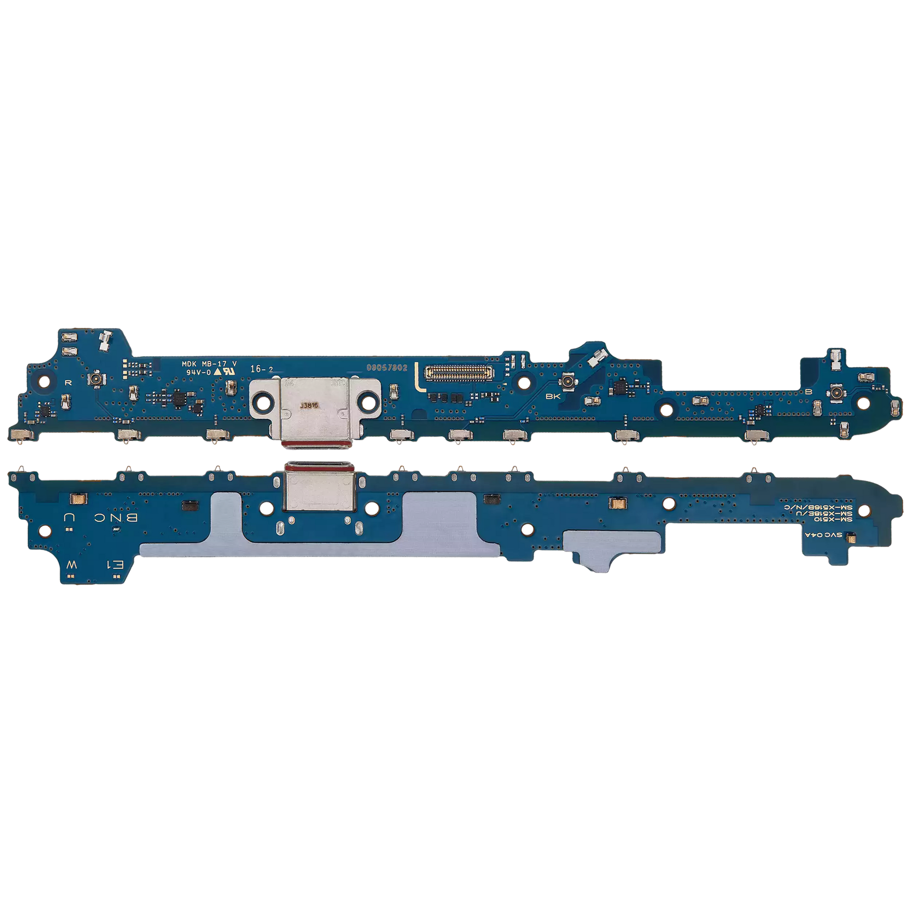 Charging Port With Board Compatible For Samsung Galaxy Tab S9 FE 10.9" (X516 / 2023) (5G Version) (Premium)