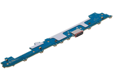 Charging Port With Board Compatible For Samsung Galaxy Tab S9 FE 10.9" (X516 / 2023) (5G Version) (Premium)
