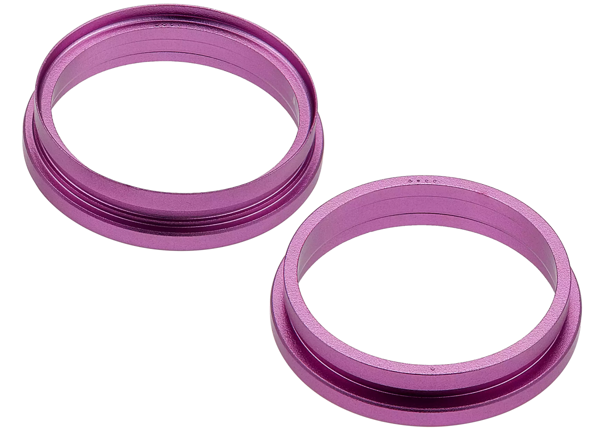 Back Camera Bezel Ring Only Compatible For iPhone 16 / 16 Plus (Pink) (2 Piece Set)