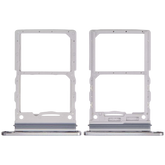 Replacement Dual Sim Card Tray Compatible For Samsung Galaxy Z Flip 6 (F741) (Premium) (Silver Shadow)