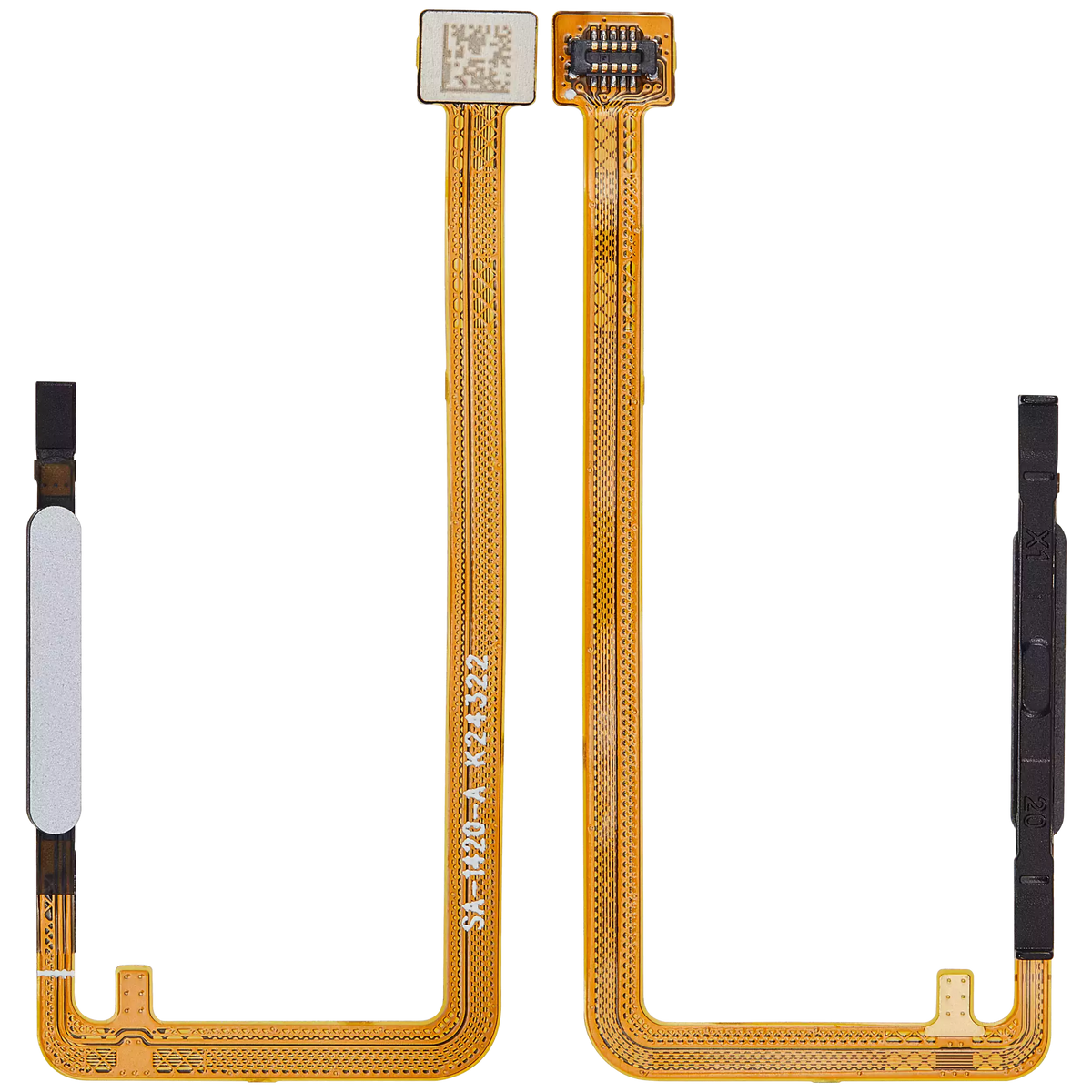 Fingerprint Reader With Flex Cable Compatible For Samsung Galaxy A06 (A065 / 2024) (Premium) (White)