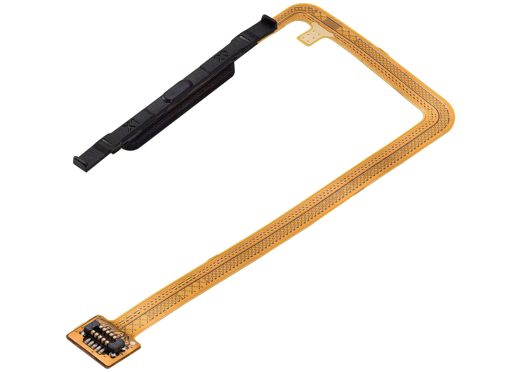 Fingerprint Reader With Flex Cable Compatible For Samsung Galaxy A06 (A065 / 2024) (Premium) (White)