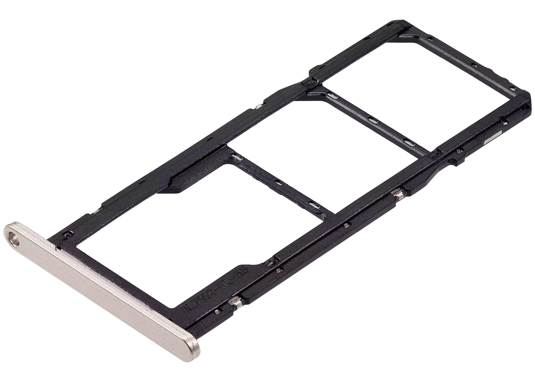 Dual Sim Card Tray Compatible For Samsung Galaxy A06 (A065 / 2024) (Premium) (Gold)