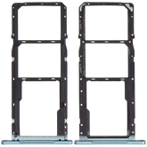 Dual Sim Card Tray Compatible For Samsung Galaxy A06 (A065 / 2024) (Premium) (Blue)