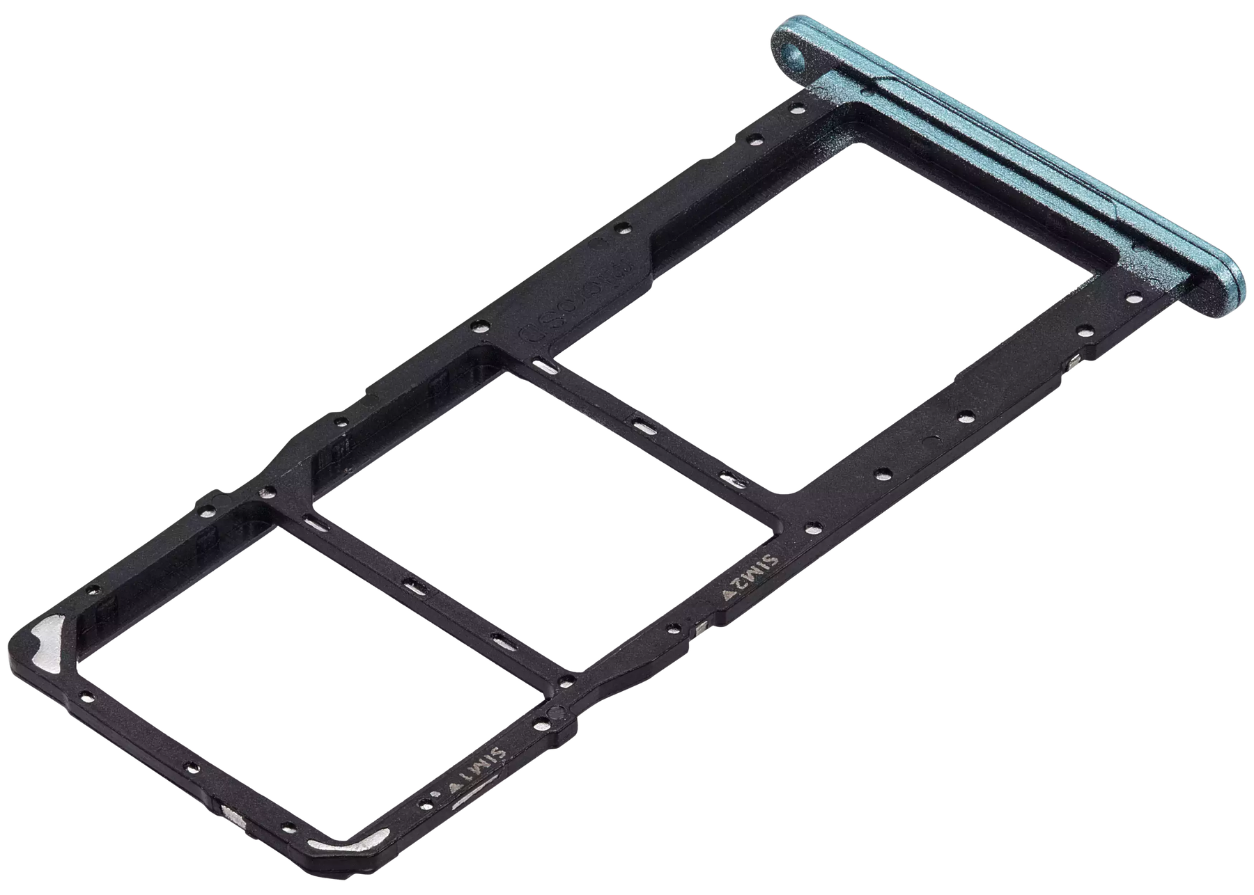 Dual Sim Card Tray Compatible For Samsung Galaxy A06 (A065 / 2024) (Premium) (Blue)