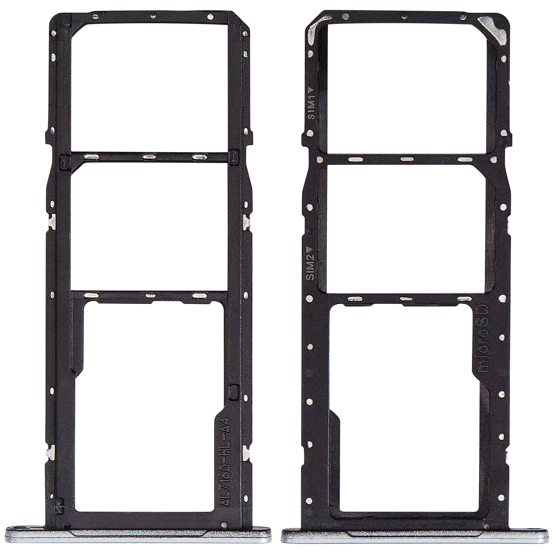 Dual Sim Card Tray Compatible For Samsung Galaxy A06 (A065 / 2024) (Premium) (White)