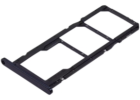 Dual Sim Card Tray Compatible For Samsung Galaxy A06 (A065 / 2024) (Premium) (Black)