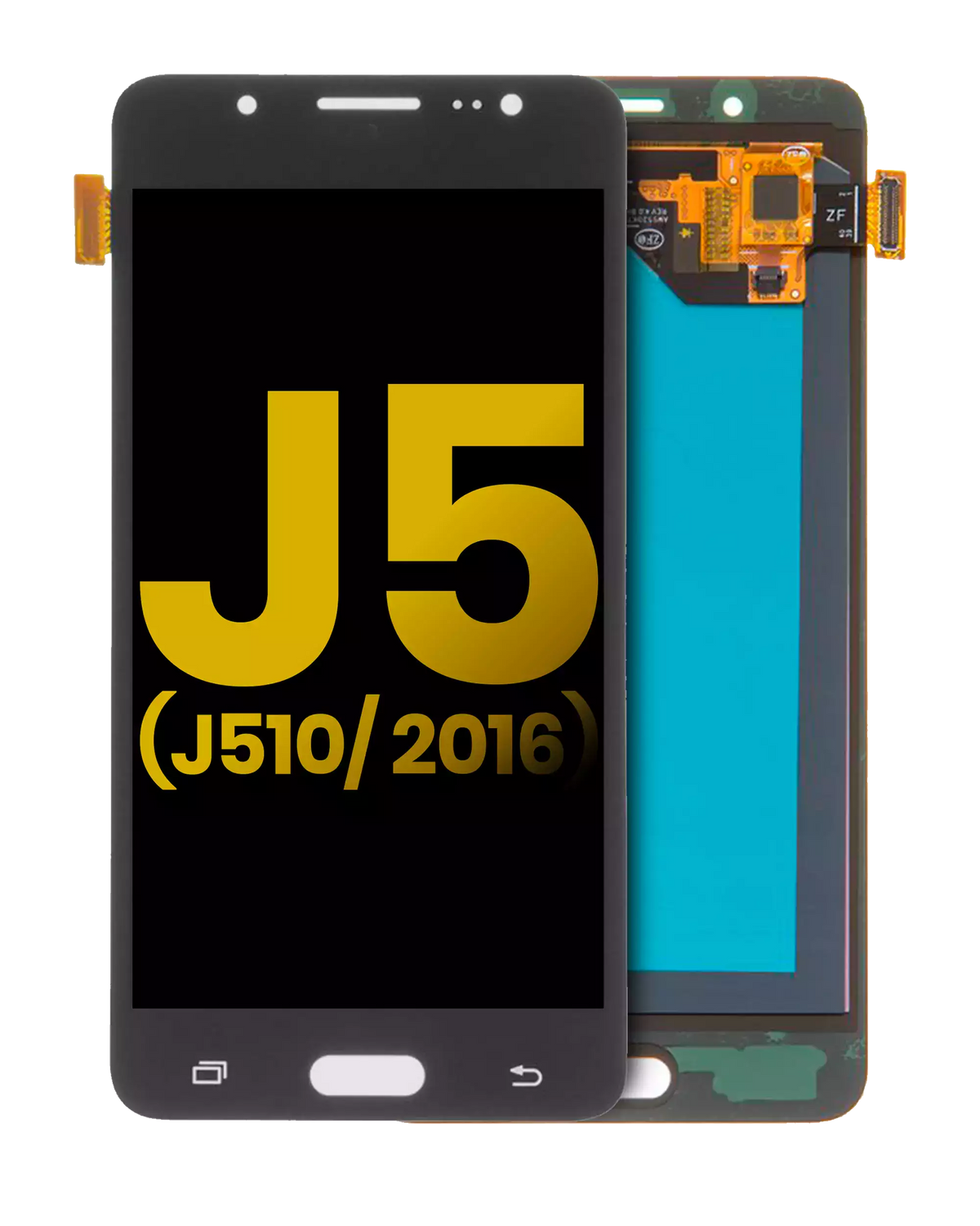 LCD Assembly Without Frame Compatible For Samsung Galaxy J5 Duos (J510 / 2016) (Refurbished) (Black)