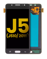 LCD Assembly Without Frame Compatible For Samsung Galaxy J5 Duos (J510 / 2016) (Refurbished) (Black)
