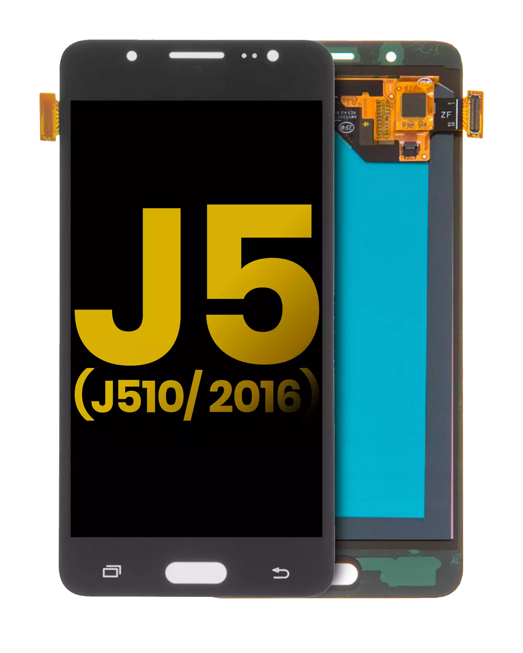 LCD Assembly Without Frame Compatible For Samsung Galaxy J5 Duos (J510 / 2016) (Refurbished) (Black)