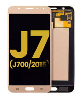 OLED Assembly Without Frame Compatible For Samsung Galaxy J7 (J700 / 2015) (Refurbished) (White)