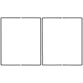 LCD Bracket Compatible For Samsung Galaxy Z Fold 6 Replacement (F956) (Premium)