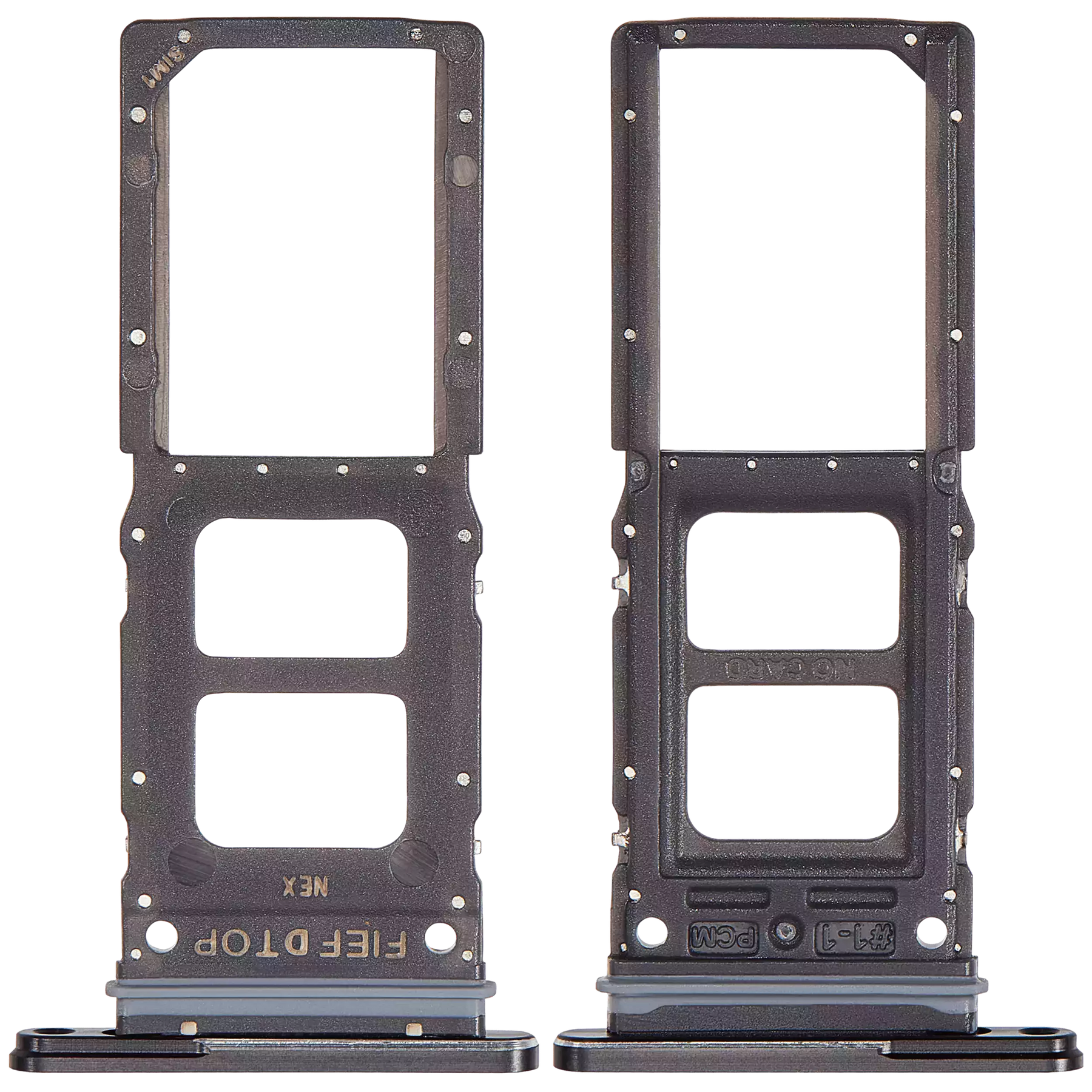 Single Sim Card Tray Compatible For Samsung Galaxy Z Fold 6 Replacement (F956) (Premium) (Black)