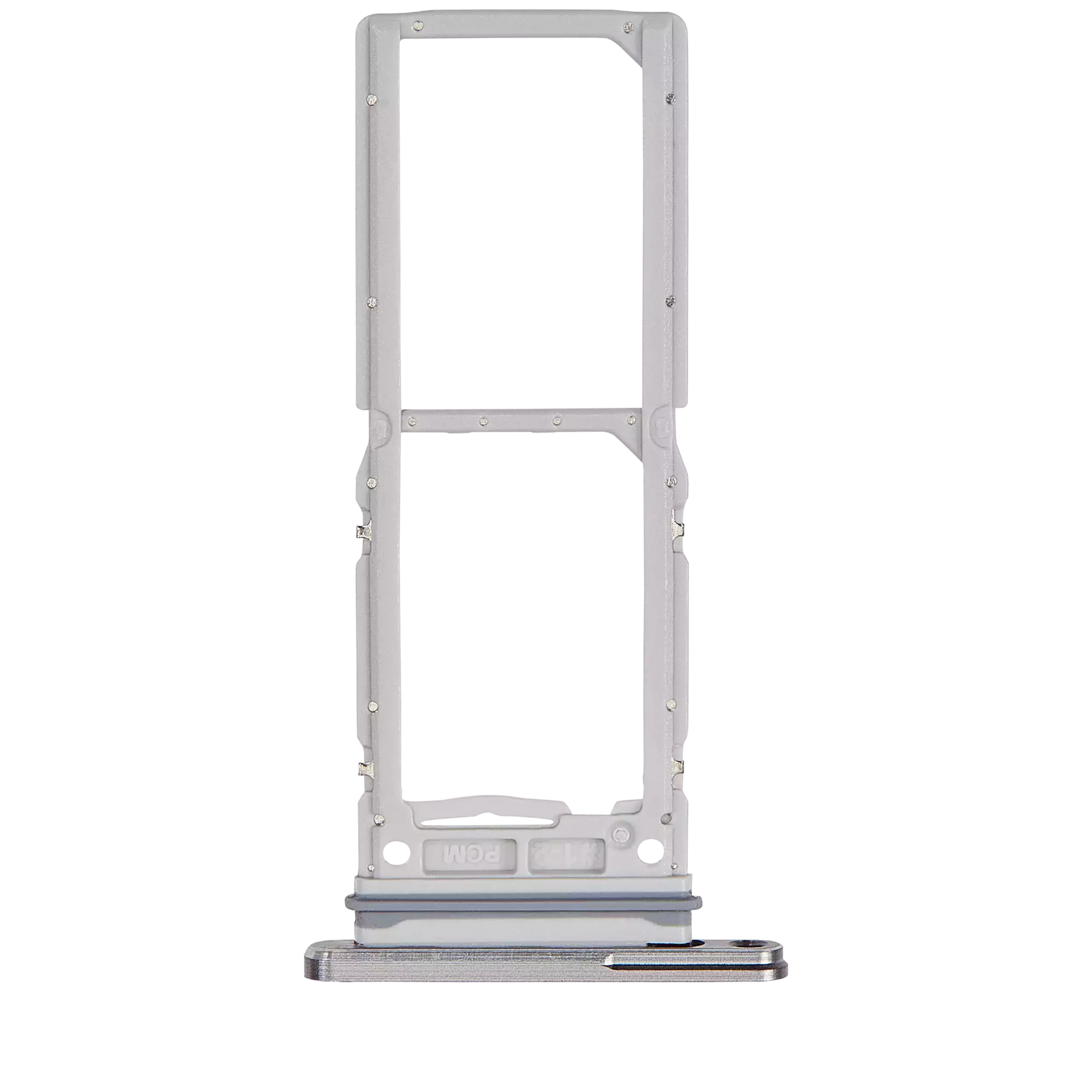 Replacement Dual Sim Card Tray Compatible For Samsung Galaxy Z Fold 6 (F956) (Premium) (Silver Shadow)