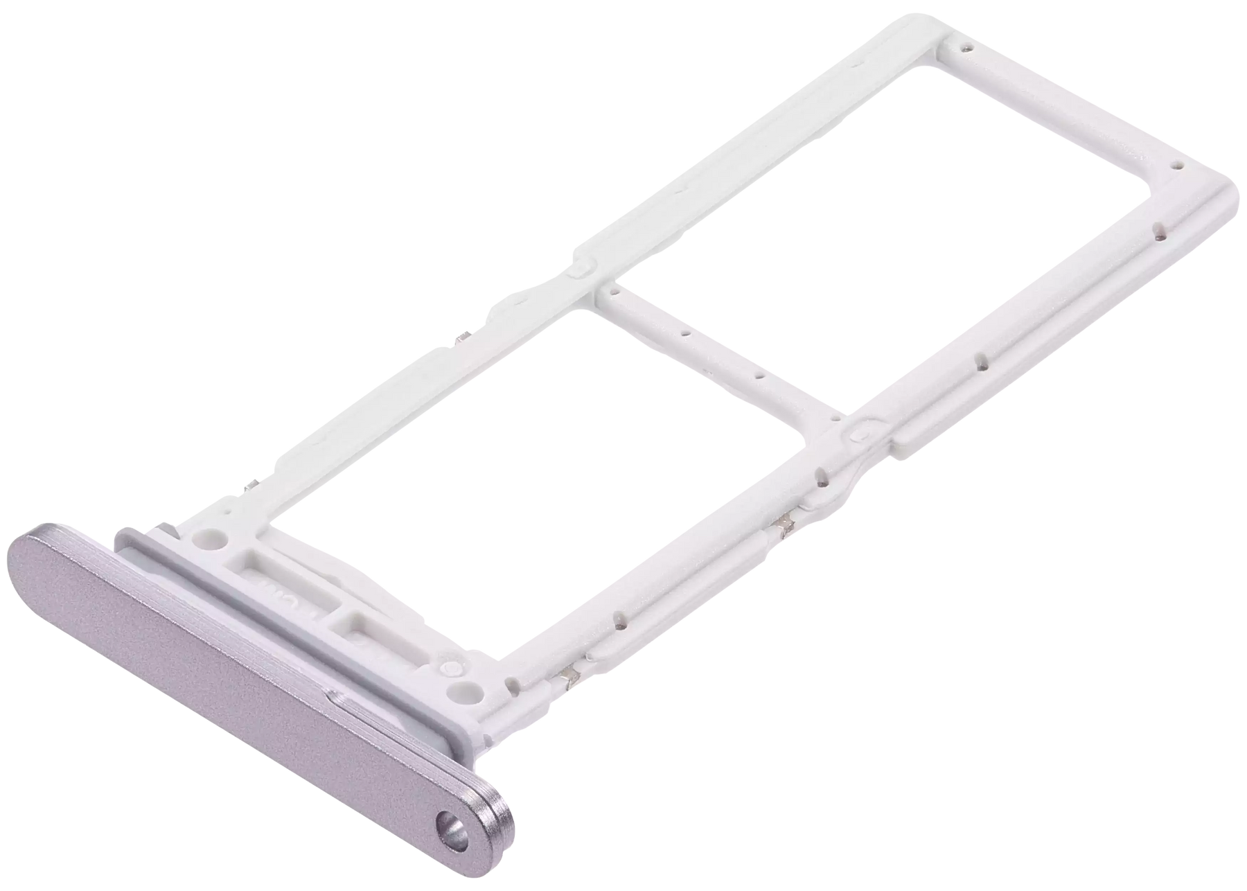 Replacement Dual Sim Card Tray Compatible For Samsung Galaxy Z Fold 6 (F956) (Premium) (Silver Shadow)