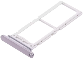 Replacement Dual Sim Card Tray Compatible For Samsung Galaxy Z Fold 6 (F956) (Premium) (Silver Shadow)