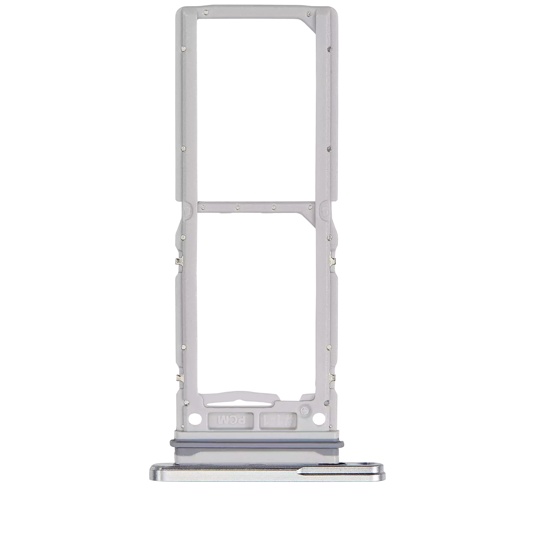 Dual Sim Card Tray Compatible For Samsung Galaxy Z Fold 6 Replacement (F956) (Premium) (White)