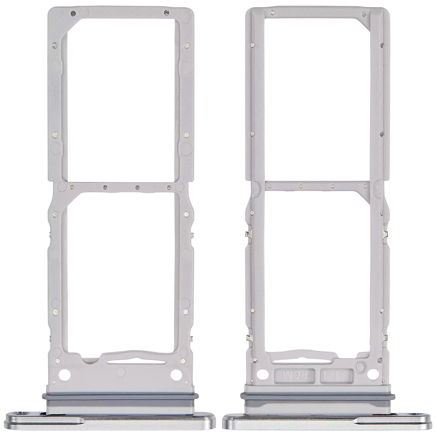 Dual Sim Card Tray Compatible For Samsung Galaxy Z Fold 6 Replacement (F956) (Premium) (White)